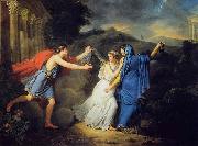Marie-Guillemine Benoist L'innocenza tra il vizio e la virtu, oil painting